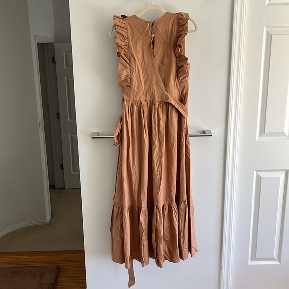 Doen Savannah Brown Ruffle Dress - Picture 2 of 9